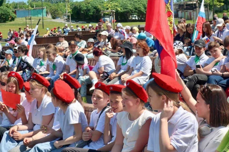 Слёт Российского движения детей и молодёжи «Движение первых» прошёл в Губкине.